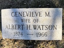 Genevieve M. <I>Willard</I> Watson 