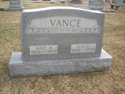Mary Margaret <I>Carey</I> Vance 