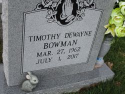 Timothy Dewayne Bowman 