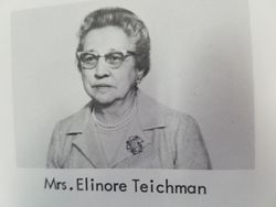 Elinore Edith <I>Dreger</I> Teichmann 