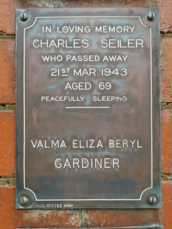Valma Eliza Beryl <I>Seiler</I> Gardiner 