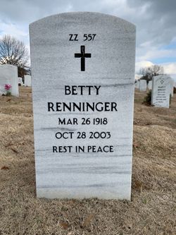 Betty Caroline <I>Boyd</I> Renninger 