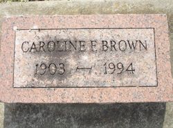 Caroline F. Brown 
