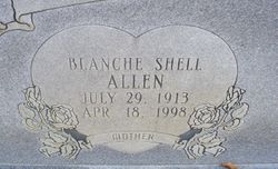Blanche Shell Allen 
