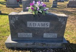 Leslie Ingram Adams Sr.