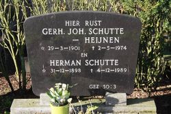 Gerharda Johanna <I>Heijnen</I> Schutte 