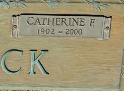 Catherine Frances “Katie” <I>Bosley</I> Carrick 