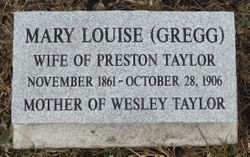 Mary Louise <I>Gregg</I> Taylor 
