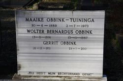 Maaike <I>Tuininga</I> Obbink 