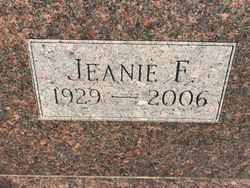 Jean Elizabeth “Jeanie” <I>Fuschini</I> Glover 