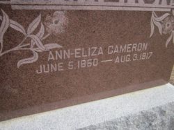 Ann Eliza Cameron 