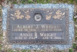 Annie Ruth <I>Traylor</I> Wright 