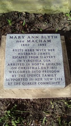 Mary Ann <I>Macham</I> Blyth 