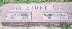 Mamie Heath <I>Brooks</I> Stone 
