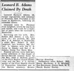 Leonard B. Adams Sr.