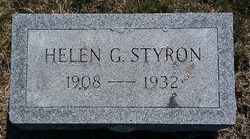 Helen C <I>Gowan</I> Styron 