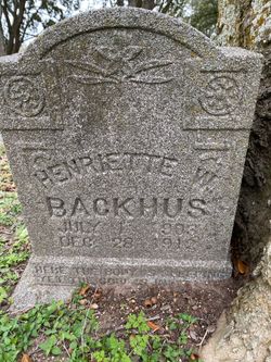 Henriette W Backhus 