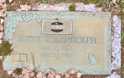 Betty <I>Pinson</I> Randolph 