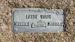 Lottie <I>Kissler</I> Wolfe 