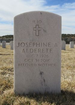 Josephine Adele “Josie” <I>Montaño</I> Alderete 
