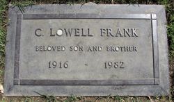 Clarence Lowell Frank 