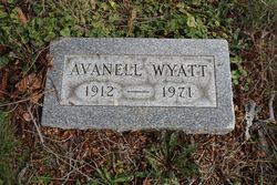 Jeanette B “Avanell” <I>Furniss</I> Wyatt 