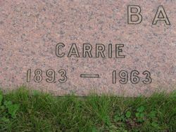 Caroline W. “Carrie” <I>Werner</I> Baker 