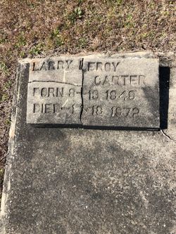 Larry LeRoy Carter 