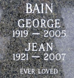 Jean <I>Bethune</I> Bain 
