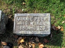 Minnie <I>Miller</I> Peer 