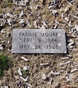 Frances “Fannie” <I>Phillips</I> Moore 