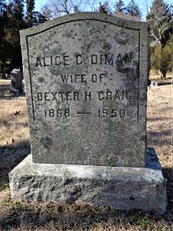 Alice C. <I>Diman</I> Craig 