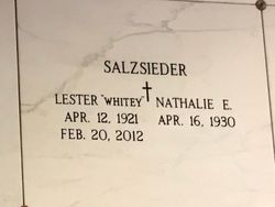 Lester T. “Whitey” Salzsieder 