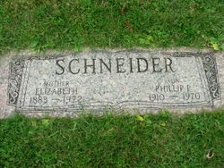 Elizabeth <I>Wayer</I> Schneider 