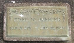 Ethel W. <I>Kaufman</I> Buehler 