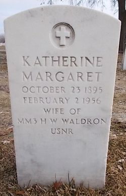 Katherine Margaret <I>DeMars</I> Waldron 