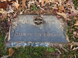 Carolyn Sue <I>Wright</I> England 