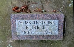 Alma Theoline <I>Emerson</I> Burritt 