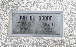Iva William “Ike” Boone 