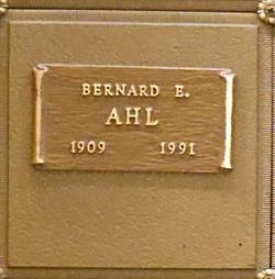 Bernard E Ahl 