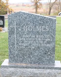 Mary M. <I>Briscoe</I> Holmes 
