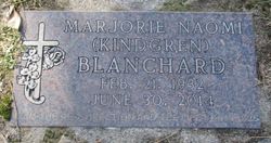 Marjorie Naomi <I>Kindgren</I> Blanchard 