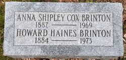 Anna Shipley <I>Cox</I> Brinton 