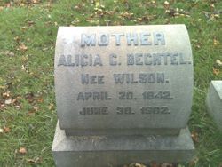 Alicia C <I>Wilson</I> Bechtel 