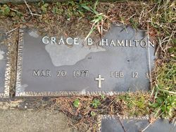 Grace B. <I>Lattin</I> Hamilton 
