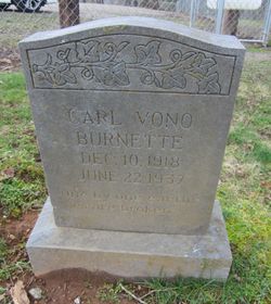 Carl Vono Burnette 