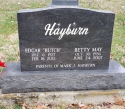 Betty Ruth <I>May</I> Hayburn 