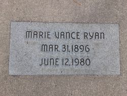 Marie <I>Vance</I> Ryan 