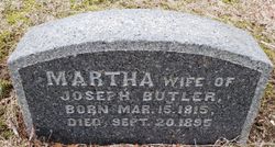 Martha <I>Downing</I> Butler 