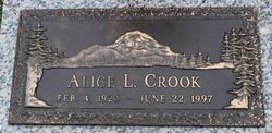 Alice L. Crook 